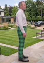 Macarthur Tartan Trouser Right