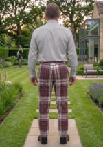 Macdonald Dress Tartan Trouser Back