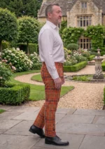 Macleod Red River Ancient Tartan Trouser Right