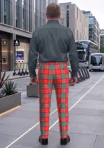 Macnab Tartan Trouser Back