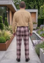 Macpherson Hunting Tartan Trouser Back