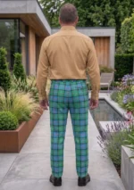 Macthomas Tartan Trouser Back