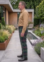 Malcolm Tartan Trouser Left