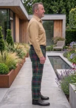 Malcolm Tartan Trouser Right
