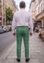 McClure Niall Tartan Trouser Back