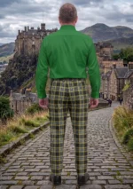 McIntyre Collegium Tartan Trouser Back
