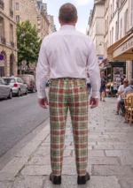Mcallister Tartan Trouser Back