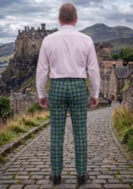 Melville Tartan Trouser Back
