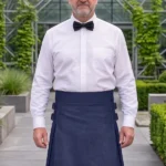 Men's Navy Blue Wool Kilt