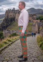 Menzies Tartan Trouser Left