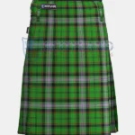 Moss Tartan Kilt Front