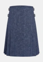 Navy Blue Tweed Kilt