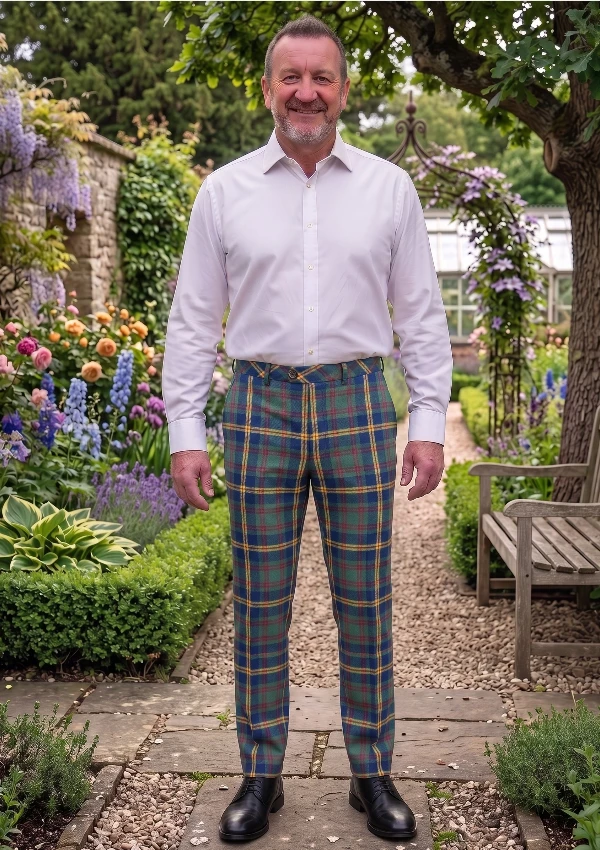 US-Marine Corp Tartan Trouser US-Marine Corp Tartan Trouser