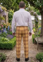 Ulster Tartan Trouser Back