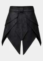 Men's Gladiator Leather Kilt Back